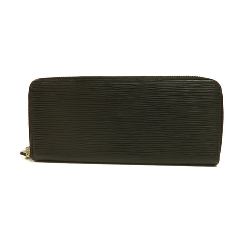 LOUIS VUITTON LV SHW Zipper Long Wallet Epi Leather M60915 Black