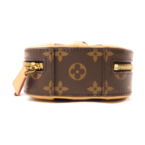 LOUIS VUITTON LV Valisette Vertical 2Way Shoulder Bag M68623 Monogram Brown