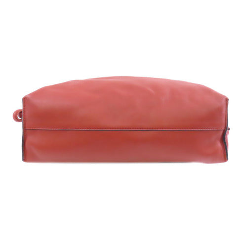 LOEWE GHW Flamenco Shoulder Bag Nappa Calfskin Leather Brown/Rust