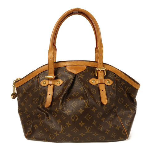 LOUIS VUITTON LV GHW Tivoli GM Shoulder Bag M40144 Monogram Brown v7