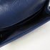CHANEL Herringbone CC SHW Boy 25 Chain Shoulder Bag Calfskin Leather Blue