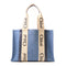 Chloe Woody M Shoulder Tote Bag 01227565 Canvas