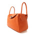 HERMES PHW Lindy 26 2 Way Bag Taurillon Clemence 93 Orange