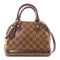 LOUIS VUITTON LV GHW Alma BB 2 Way Shoulder Hand Bag N41221 Damier Ebene Brown v1