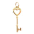 TIFFANY&CO Key Pendant Top 18K Yellow Gold