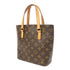 LOUIS VUITTON LV GHW Vavin PM Hand Bag M51172 Monogram Brown