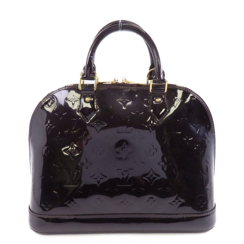 LOUIS VUITTON LV GHW Alma Handbag M12184 Vernis Purple