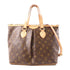 LOUIS VUITTON LV GHW Palermo PM 2 Way Shoulder Bag M40145 Monogram