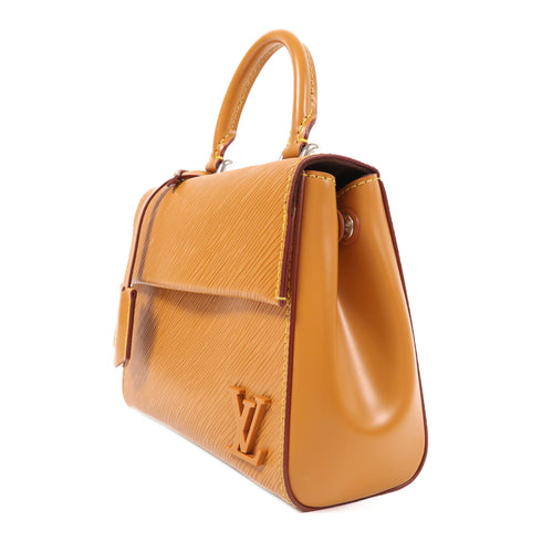 LOUIS VUITTON LV GHW Cluny Mini 2 Way Shoulder Bag M58931 Epi Brown