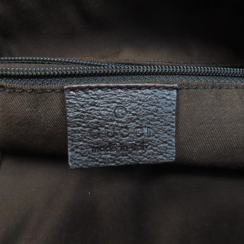 GUCCI GG GHW Shoulder Bag Canvas 153025 Brown