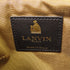 LANVIN GHW Clutch Lambskin Leather