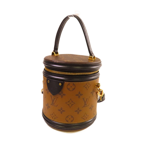 LOUIS VUITTON LV GHW Cannes Handbag Shoulder Bag M43986 Monogram Reverse Brown