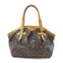 LOUIS VUITTON LV GHW Tivoli GM Shoulder Handbag M40144 Monogram Brown v1