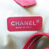 CHANEL CC SHW Tote Bag Canvas/Calfskin Leather Multi Color/Red