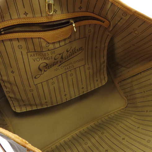 LOUIS VUITTON LV GHW Neverfull GM Tote Shoulder Bag M46978 Monogram Brown