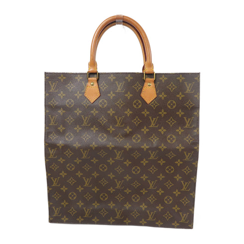 LOUIS VUITTON LV GHW Sac Plat Tote Bag M51440 Monogram Brown