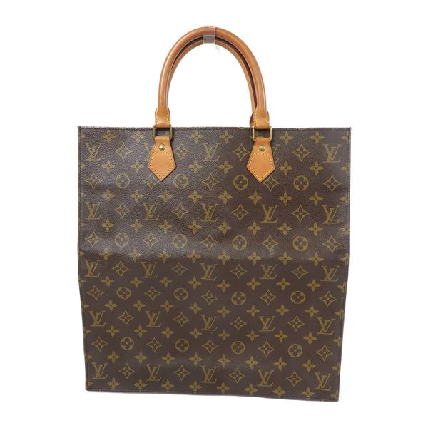 LOUIS VUITTON LV GHW Sac Plat Tote Bag M51440 Monogram Brown