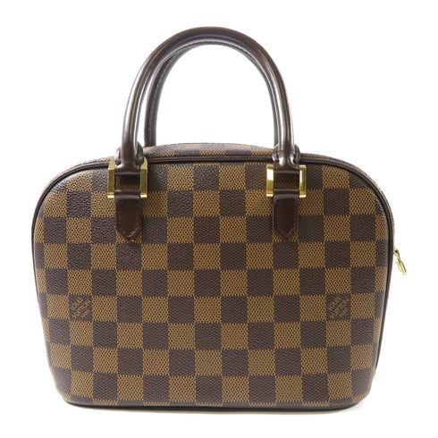 LOUIS VUITTON LV GHW Sarria Mini Handbag N51286 Damier Ebene Brown v1