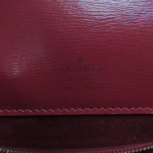LOUIS VUITTON LV GHW Bushi Shoulder Bag Epi Leather M52203 Red
