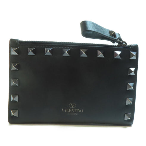 Valentino Wallet Calfskin Leather