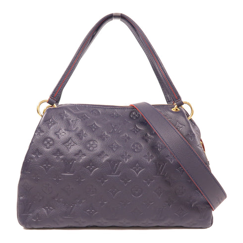 LOUIS VUITTON LV GHW Ponthieu PM 2 Way Bag M43721 Monogram Empreinte Navy