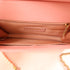 CHANEL CC GHW Chain Shoulder Bag Crossbody Calfskin Leather Pink