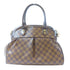 LOUIS VUITTON LV GHW Trevi PM 2 Way Bag N51997 Damier Ebene Brown