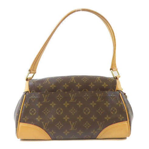 LOUIS VUITTON LV GHW Beverly MM Shoulder Handbag M40121 Monogram Brown