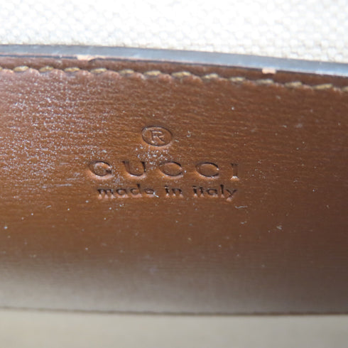 GUCCI GG GHW Mini Tote Bag Interlocking 2 Way Bag 671623 Coated Canvas Brown