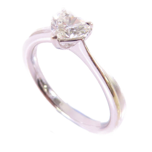 FINE JEWELRY 0.7ct Diamond Ring US#5.25 18K White Gold