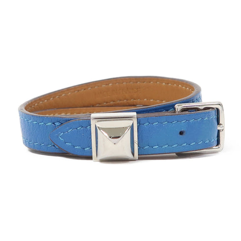 HERMES Medor Infini Double Tour Bracelet Veau Swift Mykonos
