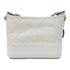 CHANEL Quilted CC Gabrielle Chain Shoulder Bag Calfskin Leather White v1