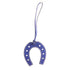 HERMES Paddock Horse Shoe Charm Veau Swift Leather Blue