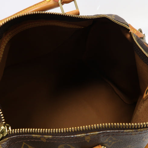 LOUIS VUITTON LV GHW Speedy 30 Handbag M41526 Monogram Brown v3