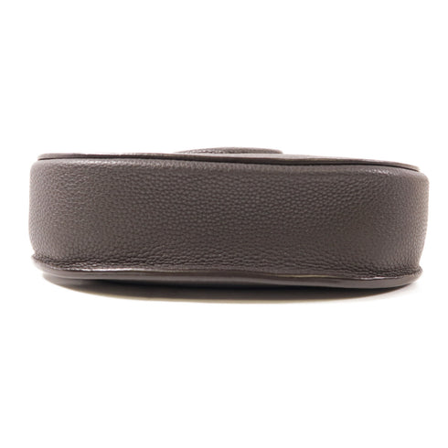 CELINE GHW Trotteur Shoulder Bag Calfskin Leather