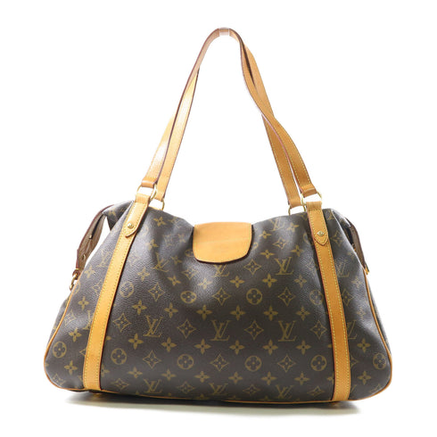 LOUIS VUITTON LV GHW Stresa GM Shoulder Bag M61188 Monogram Brown