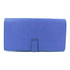 HERMES PHW Bearn Long Wallet Veau Epsom Blue