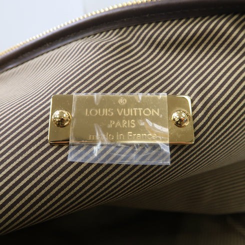 LOUIS VUITTON LV GHW Bequia Trotter GM Handbag M95322 Leather Brown