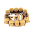 GUCCI GG GHW Brooch Metal Gold Tone Color
