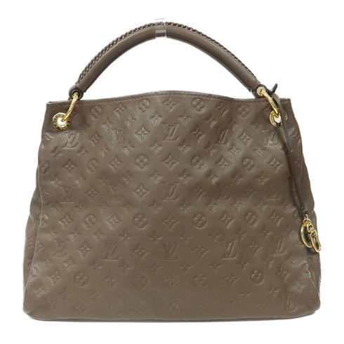 LOUIS VUITTON LV GHW Artsy MM One Shoulder Bag M94325 Calfskin Leather Brown