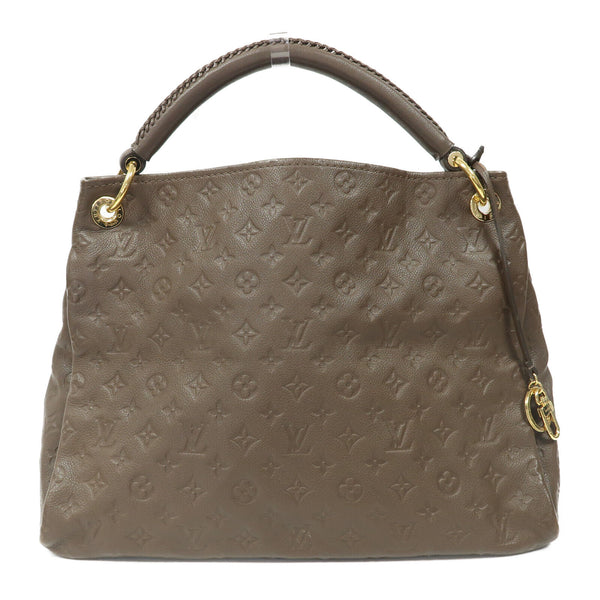 LOUIS VUITTON LV GHW Artsy MM One Shoulder Bag M94325 Calfskin Leather Brown