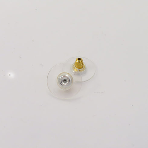 CHANEL CC Earrings Accessories A20A Metal Gold White