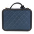 CHANEL Quilted CC GHW Chain Shoulder Bag Calfskin Leather Blue v1