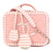 CHANEL CC SHW Vanity Case Chain Shoulder Bag Caviar Pink