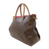 LOUIS VUITTON LV GHW Pallas MM 2 Way Shoulder Bag M41175 Monogram Brown Red