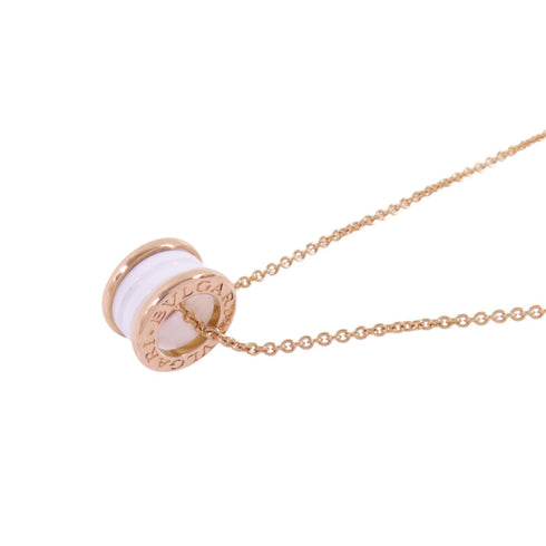 BVLGARI B-zero1 Necklace 18K Rose Gold Ceramic