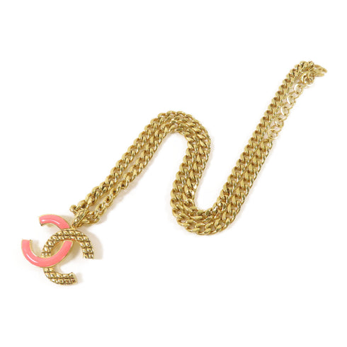 CHANEL CC Necklace Metal
