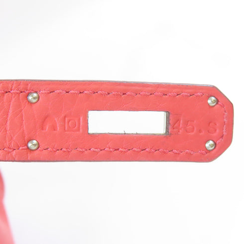 HERMES PHW Jypsiere 28 Shoulder Crossbody Taurillon Clemence Bougainvillea Red