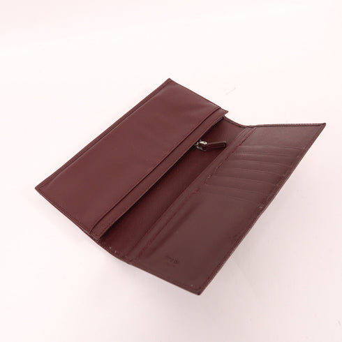 PRADA SHW Long Wallet 2M0836 Saffiano Leather Brown