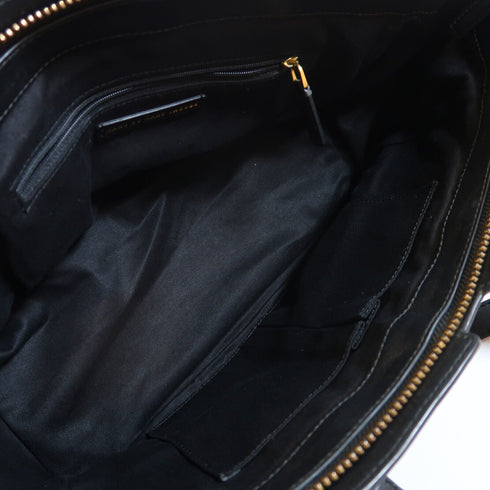 MARC BY MARC JACOBS GHW 2 Way Bag Shoulder Calfskin Leather Black